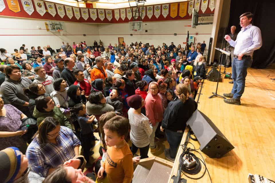 On the final night of the Rankin Inlet Celebration of Hope, Will Graham preached about the prodigal son from Luke 15 and encouraged the residents in the remote Nunavut community to come home to God.