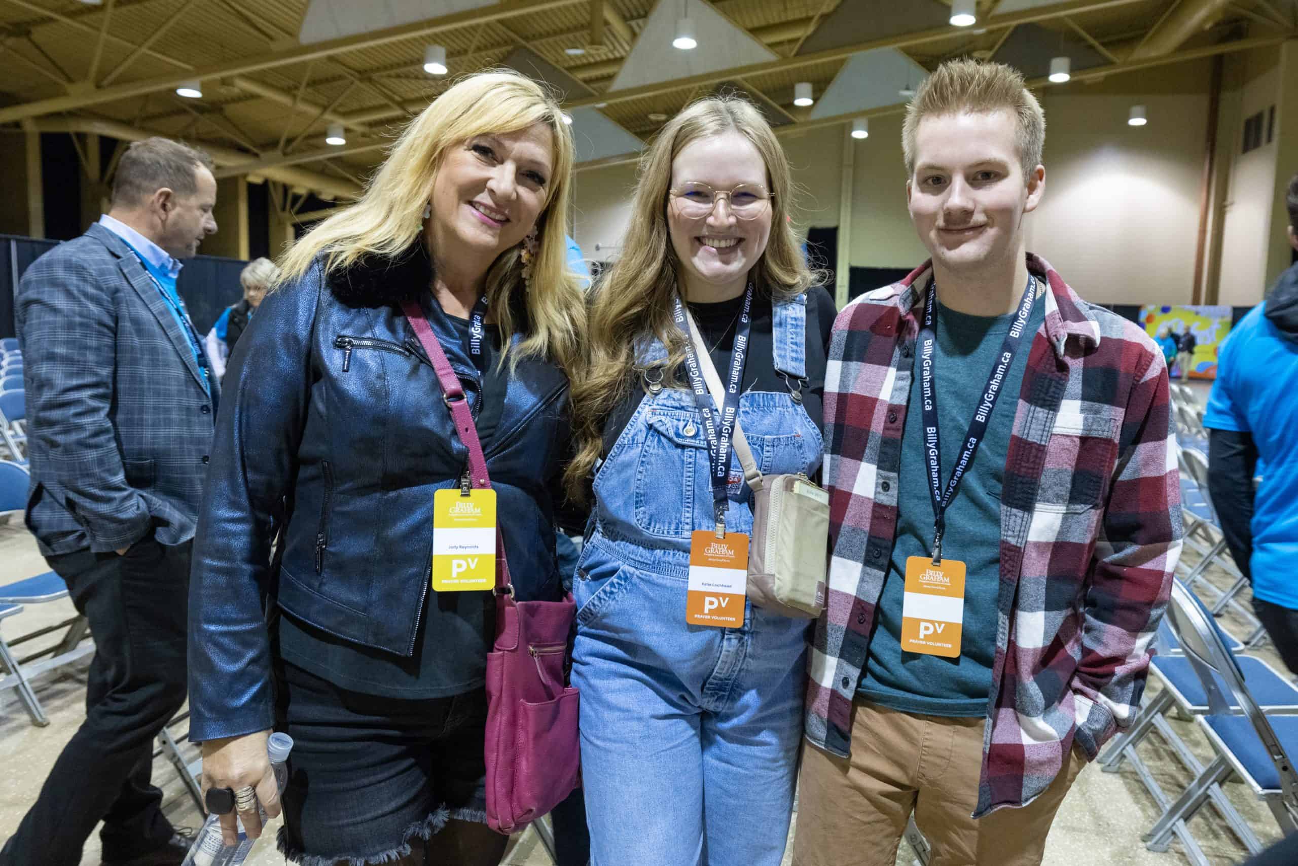 Trained prayer volunteers completed the Christian Life and Witness Course earlier this year. Over 1,200 people took these evangelism classes led by representatives of the Billy Graham Evangelistic Association of Canada. This training helps Christians deepen their faith and learn to share what they believe with others.