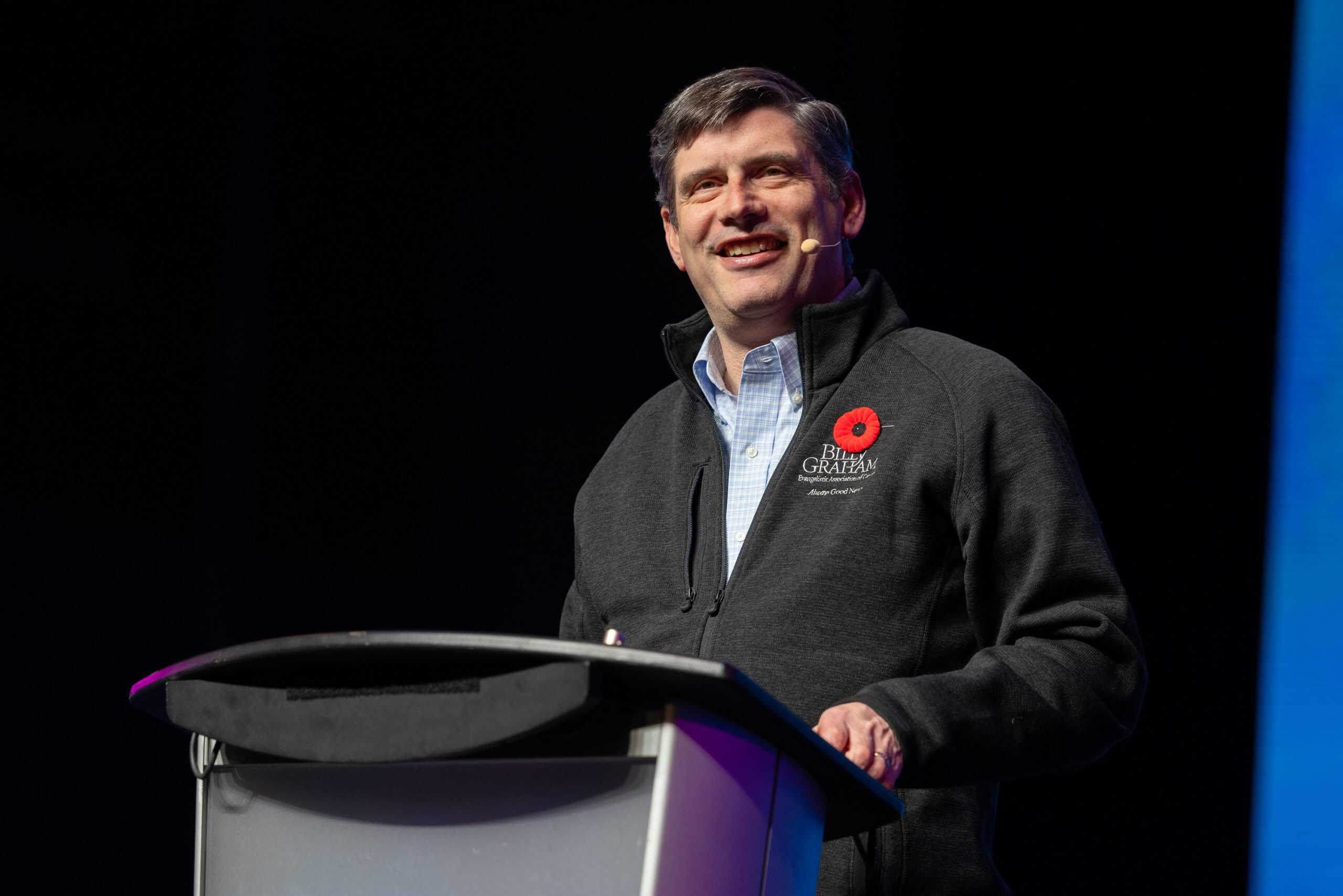 The Grande Prairie Look Up Celebration began the day after what would have been Billy Graham’s 106th birthday. Will Graham has followed in his grandfather’s footsteps, preaching many times in Canada.